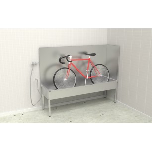 SOPORTE PARA LAVAR BICIS INOXIDABLE