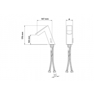 MEDIDAS DE GRIFO CLINIC EXPERT ELECTRÓNICO