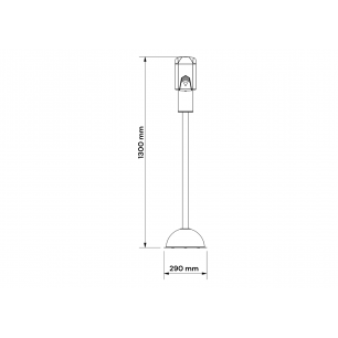 Medidas de Columna con dispensador electrónico