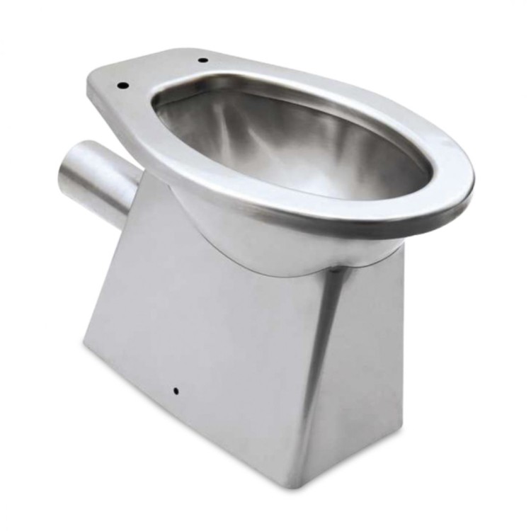 WC INOX SALIDA HORIZONTAL