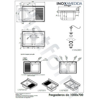 FICHA TÉCNICA 1000 X 700