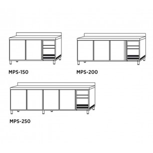 MESAS REFRIGERADAS , modelos