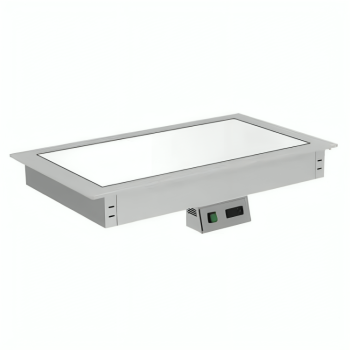 PLACAS CALIENTES CRISTAL TEMPLADO GN BLANCO