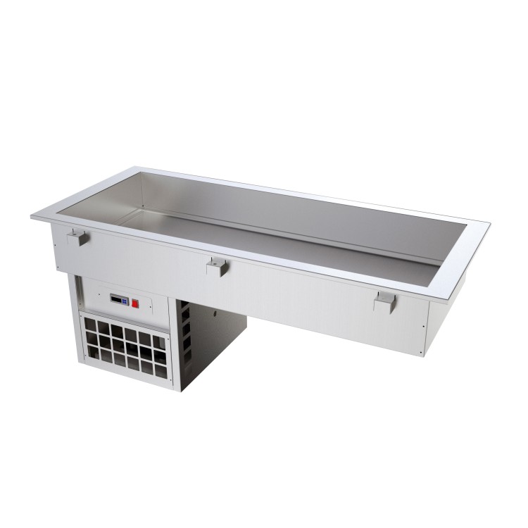 CUBA BUFFET FRIA GN PROFUNDIDAD 150 mm Con Grupo
