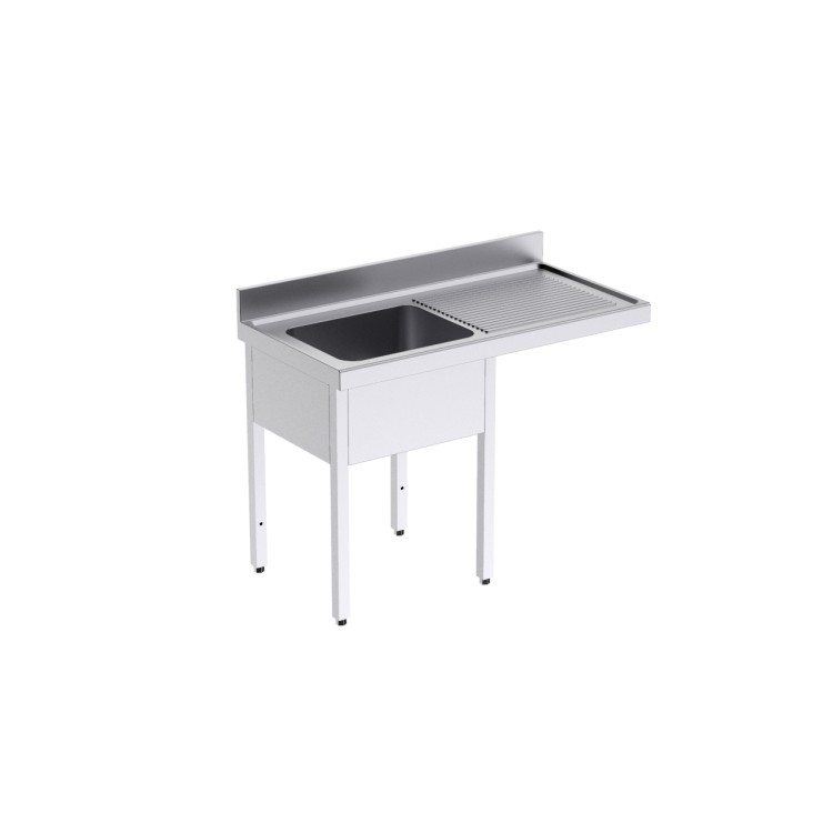 Fregadero con bastidor y espacio para lavavajillas GAMA 600