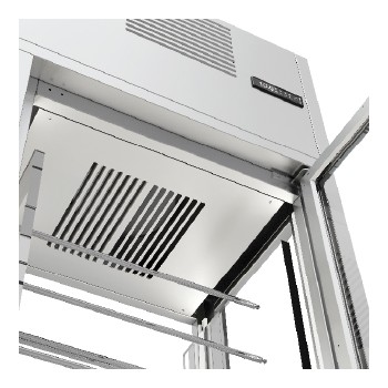 Vinoteca Central Enolux 1 Puerta Gris 862x632x2300 mm