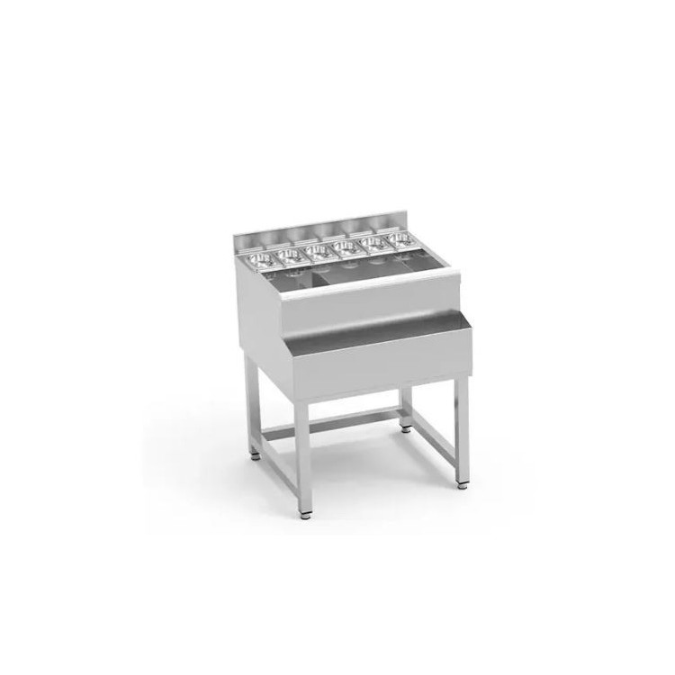 Mesa Cuba De Hielo – Largo 130 cm