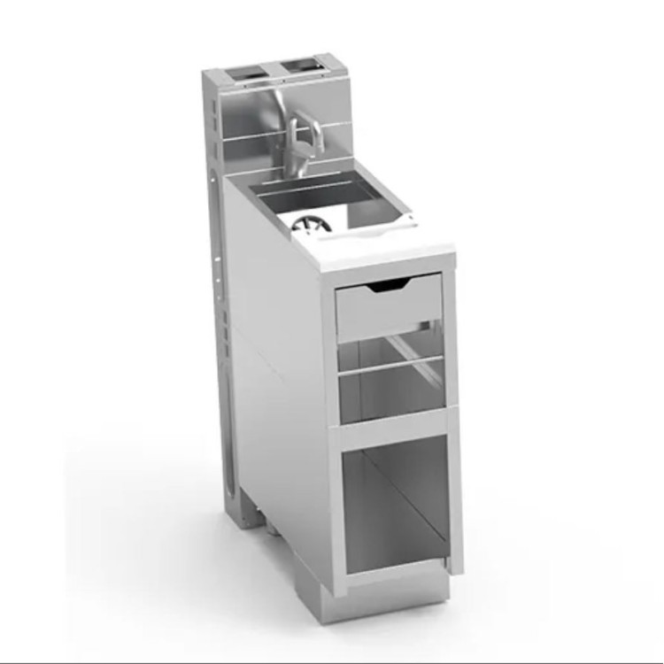 Mueble Fregadero de Mixología con Muro Técnico