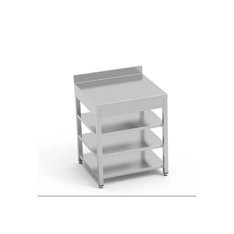Mesa Estanteria con Encimera Lisa 70x65x85 cm