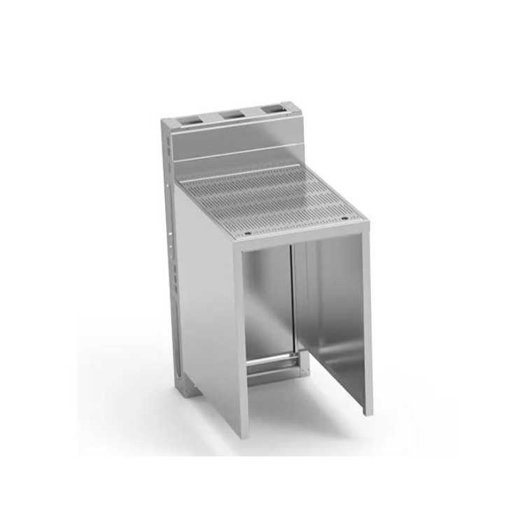 Mueble con Espacio para Lavavajillas y Muro Tecnico 50x77x85 cm