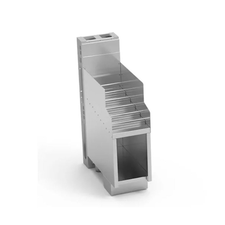 Mueble Pirámide con Muro Técnico para 30 botellas
