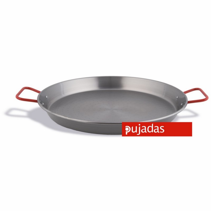 PAELLERA VALENCIANA ACERO PULIDO 46 CM