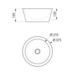 MEDIDAS DE LAVABO SOBRE ENCIMERA ALGUI